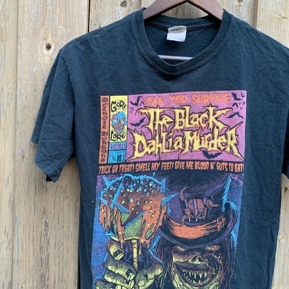 Vintage The Black Dahlia Murder Graphic Band T Shirt Medium - Picture 5 of 8
